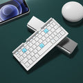 Mini Teclado Bluetooth Dobrável