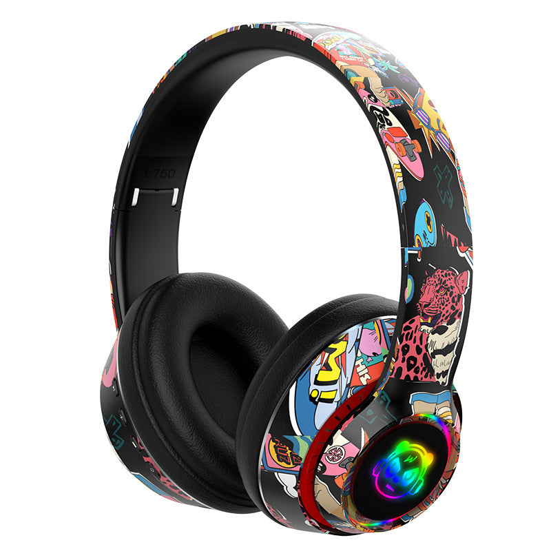 Fone de ouvido Bluetooth Graffiti